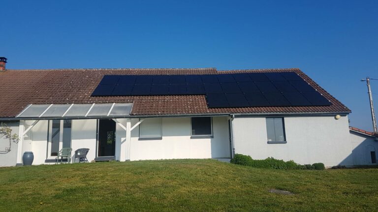 OHE installation photovoltaique en autoconsommation sur maison individuelle dans le puy de dome