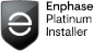 Logo enphase installateur OHE platinum
