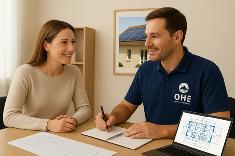 Transparence et validation avec vous, avant toute démarche administrative pour votre chantier solaire