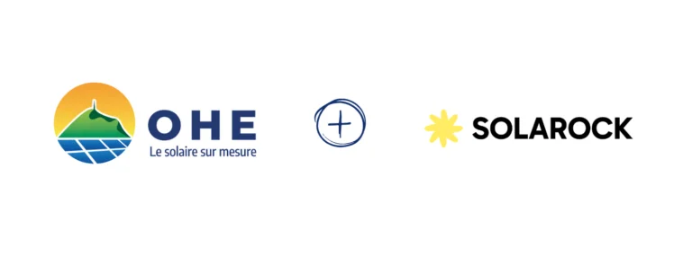 illustration logos solarock + ohe en paysage